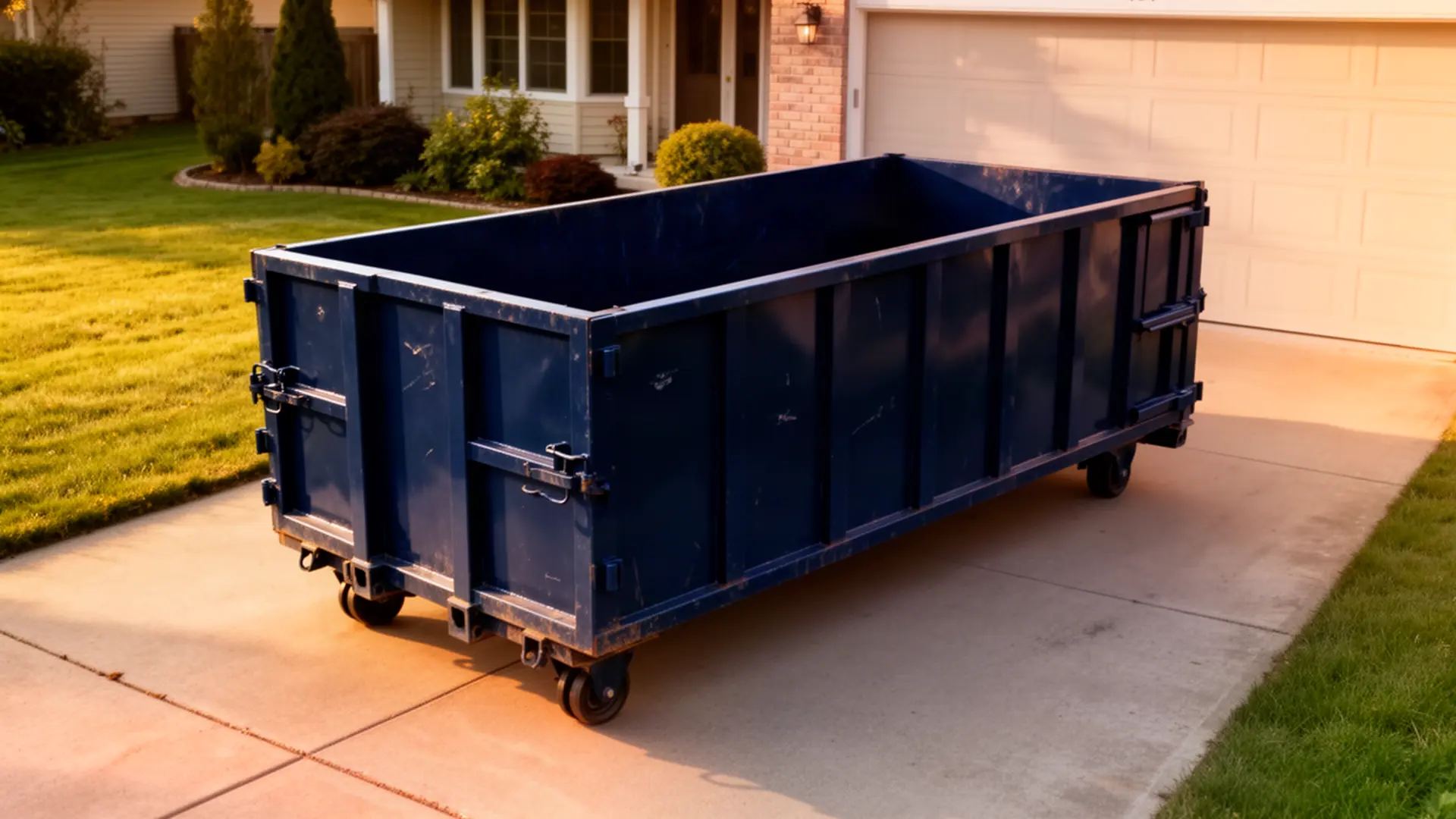 Roll-off dumpster from Alexandria Hard Hat Dumpster Rental in Alexandria, LA